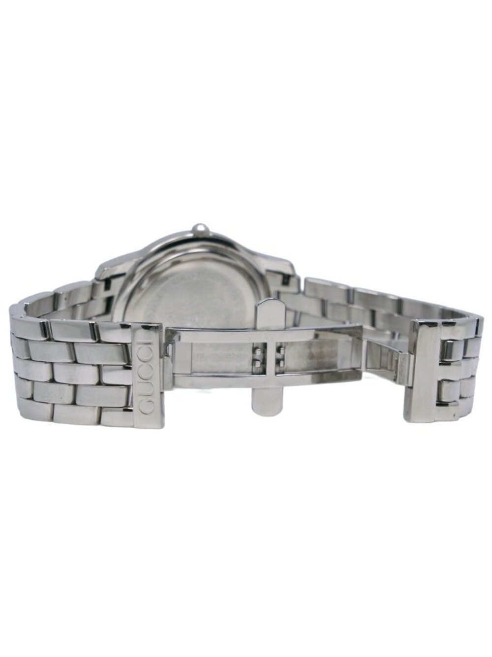 Gucci Stainless Steel Quartz Analog Display Silver Dial Watch - Picture 6 of 8